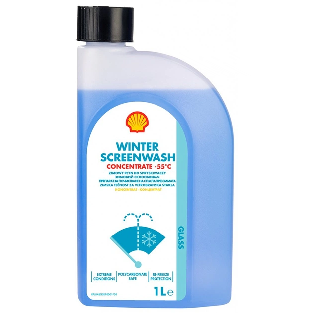 Омыватель автомобильный Shell зимовий концентрат 1л (2304) - изображение 1