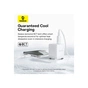 Зарядний пристрій Baseus Palm Fast Charger 1C 20W + Cable 1.0m Type-C 60W white (P10111602213-01) - зменшене зображення 9