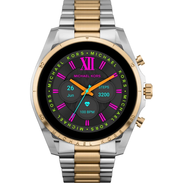 Смарт-годинник Michael Kors GEN 6 BRADSHAW Two-Tone Stainless Steel (MKT5134) - зображення 1