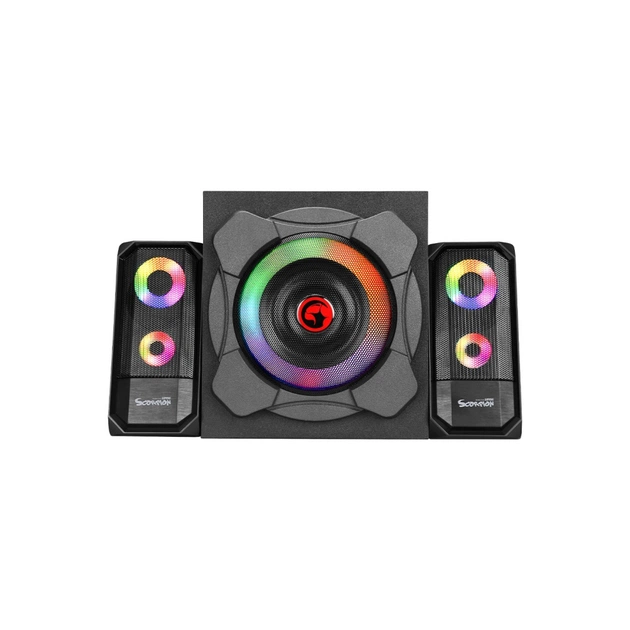 Акустична система Marvo SG-290 BT RGB lighting Black - изображение 1