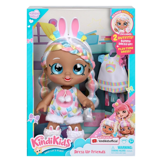 Лялька Kindi Kids Марша Мелло - Зайченя Dress Up Friends (50064) - изображение 1