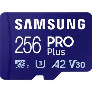 Карта пам'яті Samsung 256GB microSDXC class 10 UHS-I U3 V30 Pro Plus (MB-MD256SB/WW) изображение 1