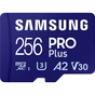 Карта пам'яті Samsung 256GB microSDXC class 10 UHS-I U3 V30 Pro Plus (MB-MD256SB/WW) - зменшене зображення 1