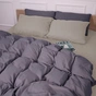 Постельное белье MirSon 004-001 Cappuchino/Ash grey Фланель 2x143x210 Семейный (2200009658495) - уменьшенное изображение 5