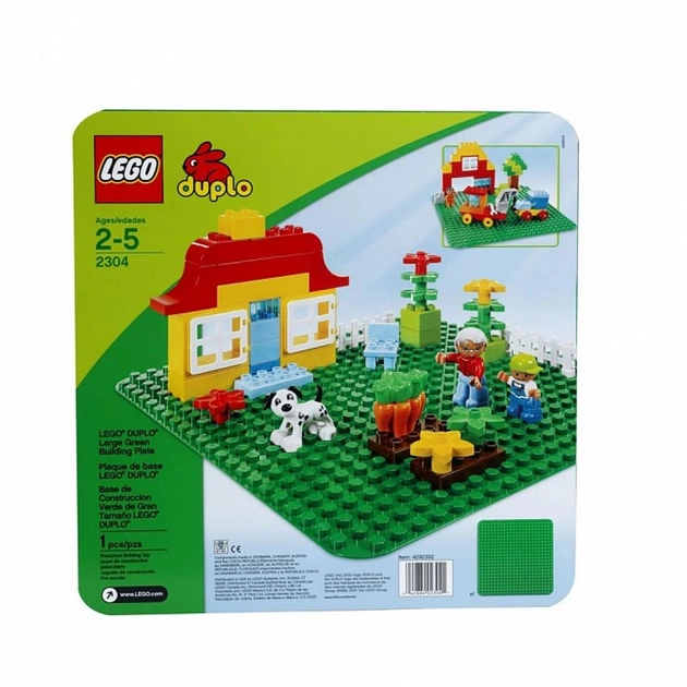 Конструктор LEGO Duplo Будівельна дошка (2304) - изображение 1