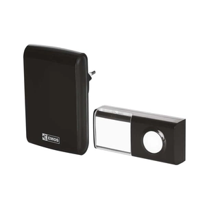 Дверний дзвінок EMOS бездротовий P5727 живлення від мережі 220В (150м) (P5727) изображение 1