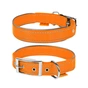 Нашийник для тварин Dog Extreme подвійний зі світловідбиваючою вставкою Ш 20 мм Д 30-40 см помаранчевий (67034) - зменшене зображення 2