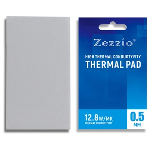Термопрокладка Zezzio Thermal Pad 12.8 W/mK 85х45x0.5 мм зображення 1