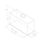 Витяжка кухонна Elica LANE SENSOR BLMAT/A/72 - зменшене зображення 3
