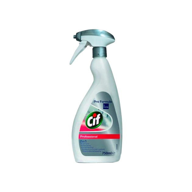 Спрей для чистки ванн Cif Professional Washroom 2in1 Business Solutions 750 мл (7615400116959) - изображение 1