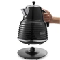 Електрочайник DeLonghi KBZ 2001.BK (KBZ2001.BK) - зменшене зображення 4
