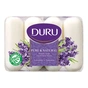 Тверде мило Duru Pure & Natural Лаванда 4 х 85 г (8690506429348) - зменшене зображення 1