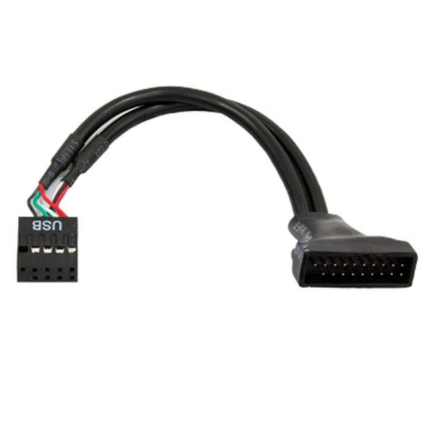 Кабель живлення USB 2.0 9PIN to USB 3.0 19PIN Chieftec (Cable-USB3T2) - зображення 1
