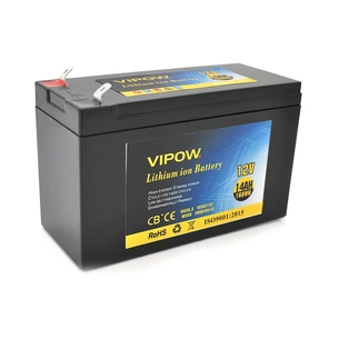 Батарея до ДБЖ Vipow 12V - 14Ah Li-ion (VP-12140LI) зображення 1
