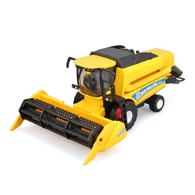 Масштабна модель автомобіля Bburago Автомодель - Зернозбиральний комбайн New Holland TC5.90 (18-31721) - зображення 1