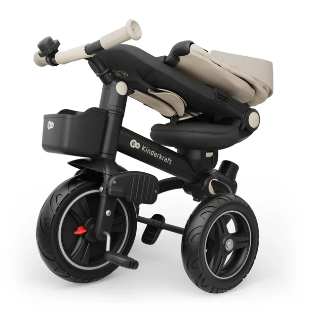 Дитячий велосипед Kinderkraft Spinstep 2 Plus Beige (KRSPST02BEGPL00) (5902533930050) - зображення 12