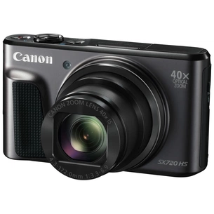 Цифровий фотоапарат Canon PowerShot SX720HS Black (1070C015AA) зображення 1