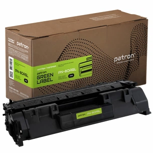 Картридж Patron HP LJ Pro400 M401/M425 Series/CF280 GREEN Label (PN-80AGL) зображення 1