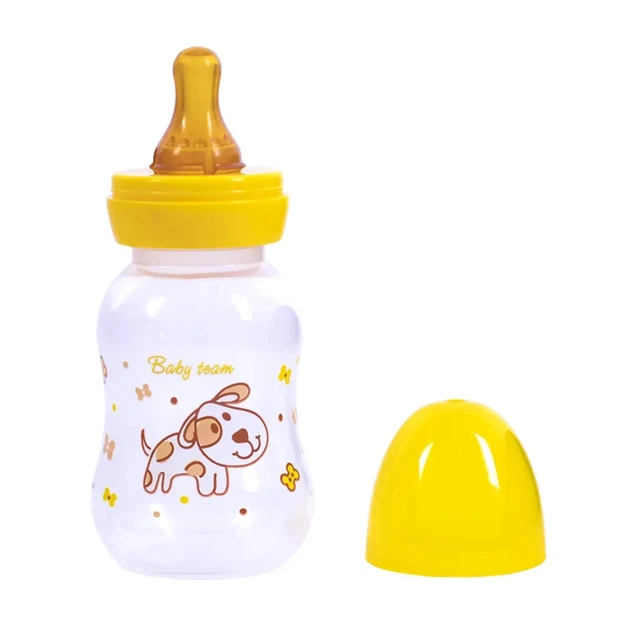 Пляшечка для годування Baby Team З латексною соскою 125 мл (4824428013000) - picture 2