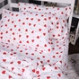 Постільна білизна MirSon 015 Love Фланель 2 x 160 x 220 Сімейний Євро (2200009652660) - зменшене зображення 4