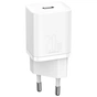 Зарядний пристрій Baseus Super Si Quick Charger 1C 20W EU White (CCSUP-B02) - зменшене зображення 1