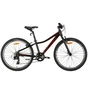 Велосипед Leon 24" Junior AM Vbr рама-12" Al чорний з червоним 2024 (OPS-LN-24-102) - зменшене зображення 1