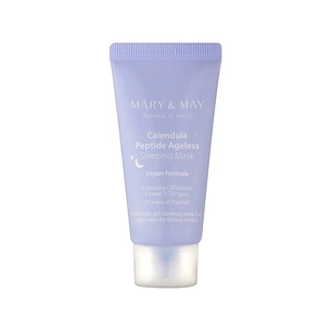 Маска для обличчя Mary & May Calendula Peptide Ageless Sleeping Mask Гелева нічна 30 г (8809670682101) зображення 1
