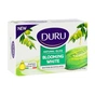 Твердое мыло Duru Natural Olive Blooming White С оливковым маслом и экстрактом плодов папаи 90 г (8690506496098) - уменьшенное изображение 1