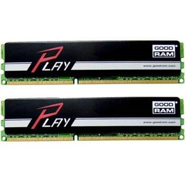 Модуль пам'яті для комп'ютера DDR3 8GB (2x4GB) 1600 MHz Goodram (GR1600D364L9/8GDC) - зображення 1