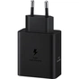 Зарядний пристрій Samsung 50W 2xUSB-С + cableUSB-C to USB-C 1.8m black (EP-T5020XBEGEU) - зменшене зображення 2