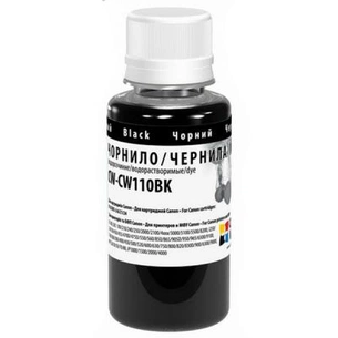 Чорнило ColorWay Canon Universal 100мл Black (CW-CW110BK01) зображення 1