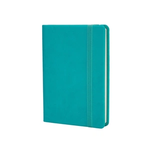 Книга записна Optima Vivella А6 128 аркушів лінія бірюзовий (O20390-21) зображення 1
