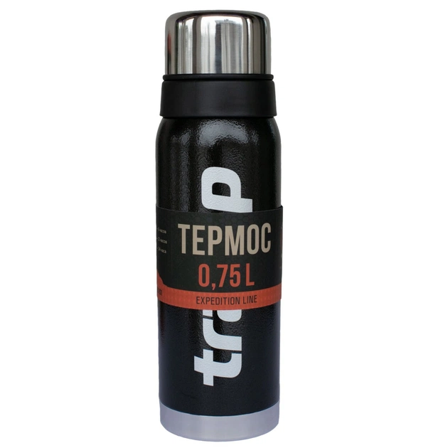 Термос Tramp Expedition Line 0.75 л Black (UTRC-031-black) - изображение 1