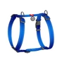 Шлея для собак WAUDOG Nylon Mono з QR-паспортом, пластиковий фастекс L синя (527412) - зменшене зображення 2