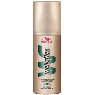 Спрей для волосся WellaFlex с увлажнаяющим комплексом Сильная фиксация 150 мл (5410076906543) зображення 1