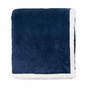 Плед Ardesto Sherpa 100% поліестер, синій темний 160х200 см (ART0204SH) - зменшене зображення 2
