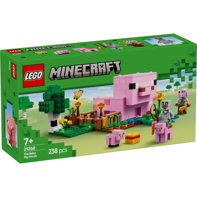 Конструктор LEGO Minecraft Будинок для поросят (21268) - зображення 1