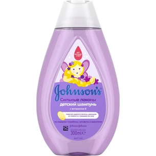 Дитячий шампунь Johnson’s baby Сильні локони 300 мл (3574661427973) зображення 1