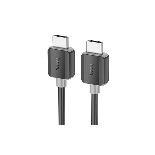Кабель мультимедійний HDMI M to HDMI M 2.0m V2.0 4K black HOCO (6931474799395) - зображення 1