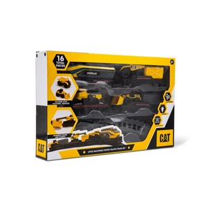 Залізниця Funrise CAT з міні-технікою Будівельний експрес (82949) зображення 1