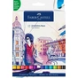 Художній маркер Faber-Castell акварельних двосторонніх Goldfaber Aqua Dual Marker, 12 кольорів (32362) - зменшене зображення 1