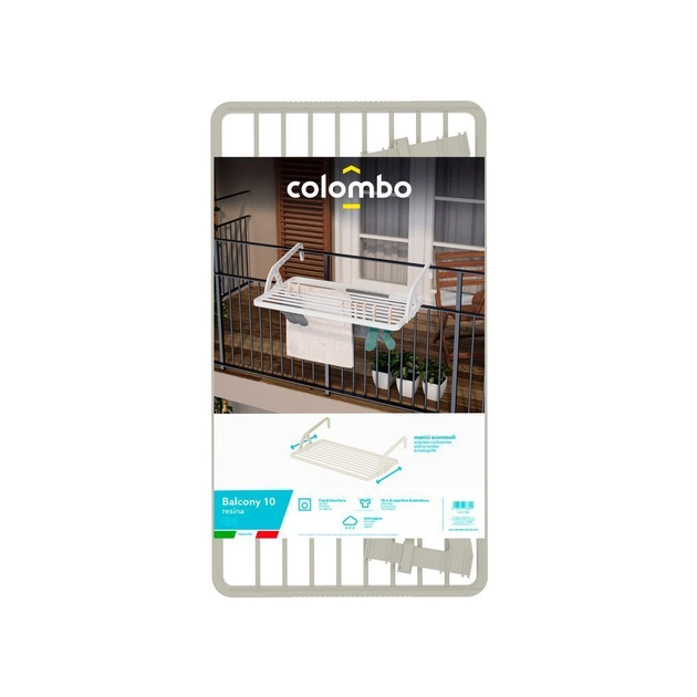 Сушарка для білизни Colombo Balcony 10 Resina (ST988) (931870) - picture 3