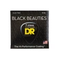 Струни для гітари DR Strings Black Beauties Electric - Light 7-String (09-52) (BKE7-9) - зменшене зображення 1