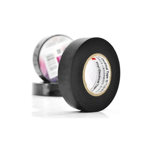 Ізоляційна стрічка 3M 0.13мм x 18мм x 10м Black, от -10°С до +80°С (3M/0,13/18/10-BK) зображення 1