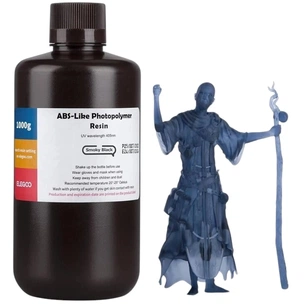 Фотополімерна смола ELEGOO Resin, ABS-like 1кг, black (50.103.0115) зображення 1