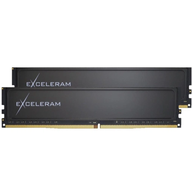 Модуль пам'яті для комп'ютера DDR4 32GB (2x16GB) 3200 MHz Dark eXceleram (ED4323216CD) - зображення 1