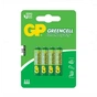 Батарейка Gp AAA R03 солевая * 4 (24G-U4 / 4891199000478) - зменшене зображення 1