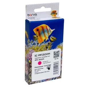 Картридж Barva Canon PFI-300M 4195C001 785с magenta (IC-PFI300M) зображення 1