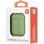 Чохол для навушників 2E для Apple AirPods Pure Color Silicone 3.0 мм Light green (2E-AIR-PODS-IBPCS-3-LGR) - зменшене зображення 3