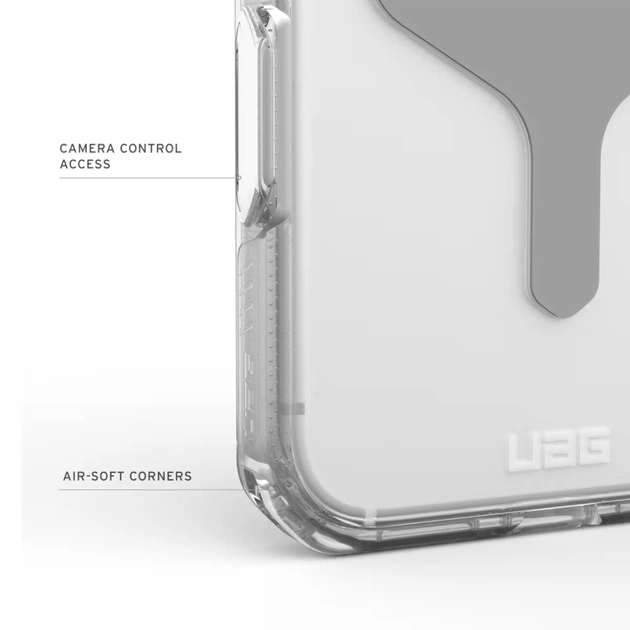 Чохол до мобільного телефона UAG Plyo MagSafe iPhone 17 Pro Max Ice/Silver (114530114333) - picture 6